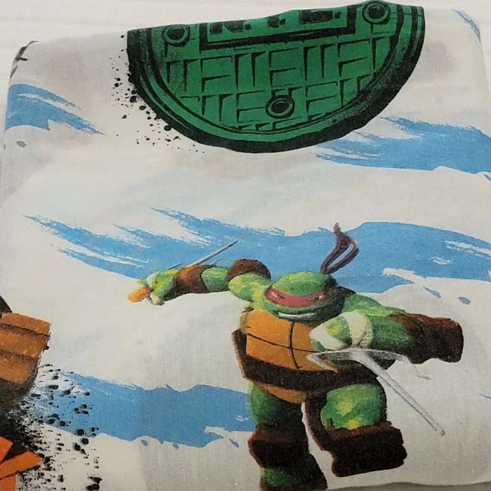 Nickelodeon Teenage Mutant Ninja Turtles Twin Flat Sheet 2013
